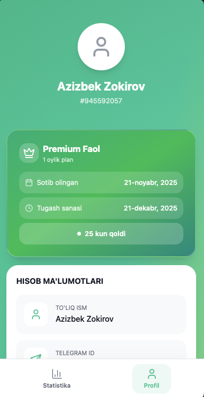 Fitly AI Diyor Profile